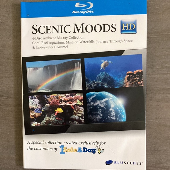 IMAX DEEP SEA 3D Blue-ray DVD plus 4 SCENIC MOODS, 4-Disc Blue-ray collection - Picture 2 of 10